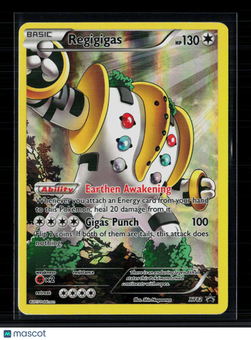 XY Regigigas Holo Black Star Promo #XY82
