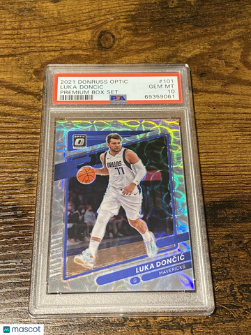 2021 Donruss Optic Luka Dončić #101 Optic PSA 10