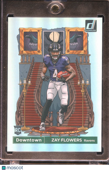 2023 Donruss Downtown Zay Flowers #D-17 RC