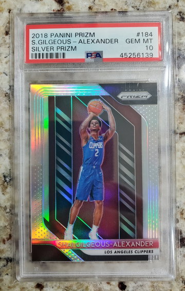 2018 Prizm Silver SHAI GILGEOUS-ALEXANDER PSA 10