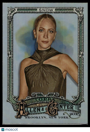 2025 Topps Allen & Ginter Brittany Snow #276 Chrome