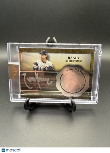 2025 Topps Five Star Randy Johnson #FSS-RJ Silver Signatures Gold SN AU