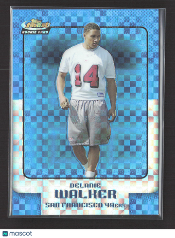 2006 Topps Finest Delanie Walker #24 X-Fractor