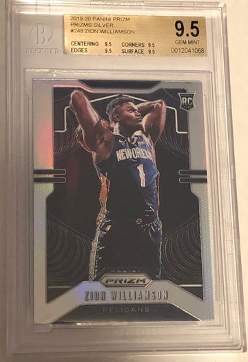 Zion Williamson Prizm Silver True Gem
