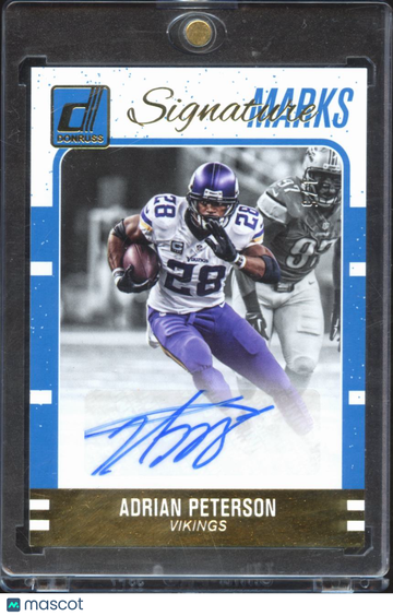 2016 Donruss Signature Marks Adrian Peterson #47