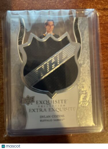 2020-21 Upper Deck Black Diamond - Exquisite Collection Extra Exq Dylan Cozens #ECE-DC Rookie