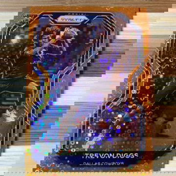 2020 Prizm Trevon Diggs Orange Disco Prizm Rookie Card RC #335 Cowboys 🔥 Invest