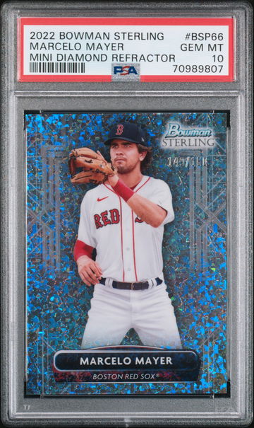 2022 Bowman Sterling Marcelo Mayer Mini Diamond Refractor /150 PSA 10