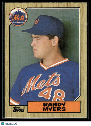 1987 Topps Randy Myers #213 RC