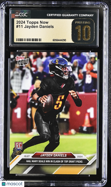2024 Topps Now Jayden Daniels #11 CGC 10