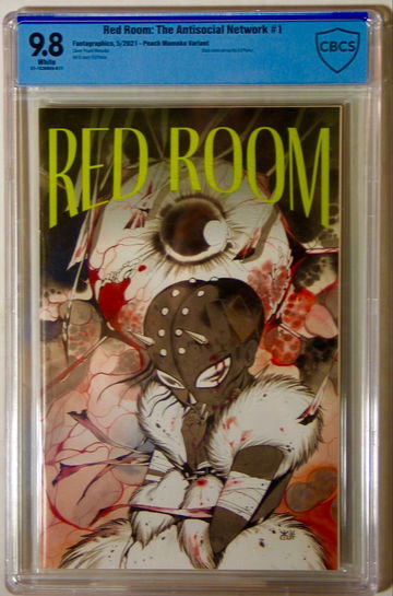 Red Room: The Antisocial Network #1 - CBCS 9.8 - 1:20 Fantagraphics Peach Momoko Variant