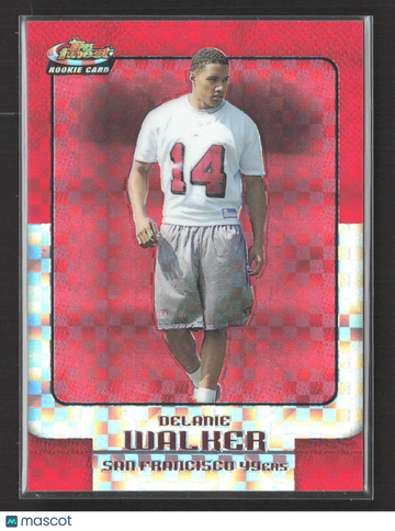2006 Topps Finest Delanie Walker #24 X-Fractor