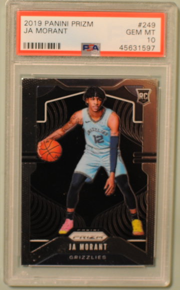 2019 Panini Prizm Ja Morant PSA 10