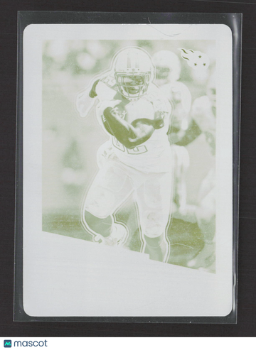 2018 Panini Plates & Patches Classics Football Delanie Walker #59 Yellow Printing /1 Printing Plate