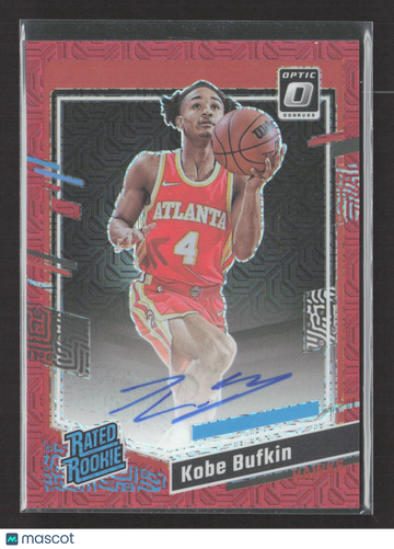 2024 Panini Donruss Optic Kobe Bufkin #265 Auto