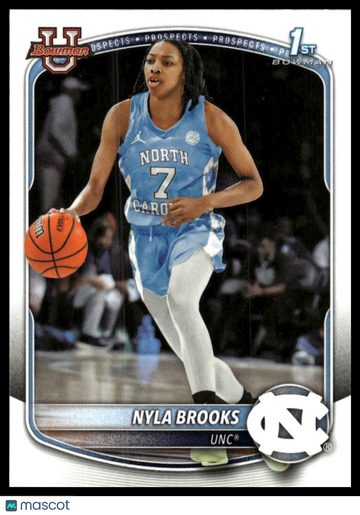 2025-26 Bowman Nyla Brooks #BPP-63 Prospects
