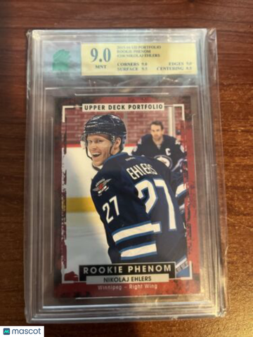 2015 Nikolaj Ehlers Rookie MNT 9
