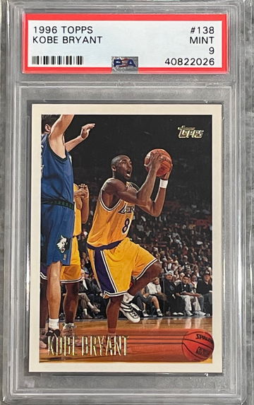 1996 Kobe Bryant Topps #138