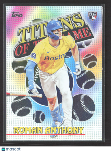 2026 Topps Titans of the Game Roman Anthony #TOG-9 RC