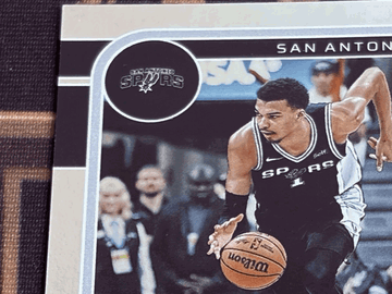 2024-25 Hoops Victor Wembanyama #165 Silver SN