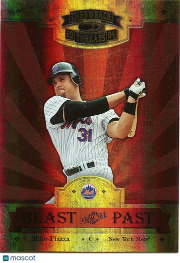Mike Piazza 2004 Donruss Gold New York Mets