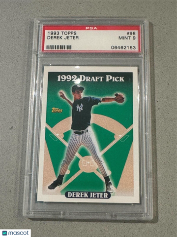 1993 Topps Derek Jeter #98 Rookie PSA 9