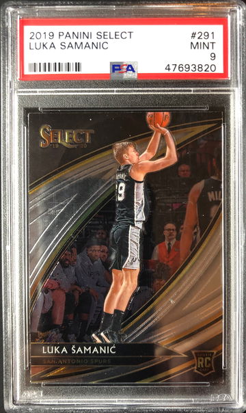 2019 Panini Select Luka Samanic Courtside PSA 9