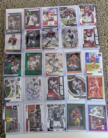 Various College Rookie Lot