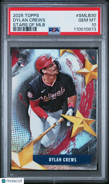 2025 Topps Stars Of MLB Dylan Crews #SMLB30 PSA 10