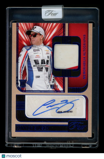 2025 Panini Turn Four Racing Connor Zilisch #MA-CZS /49 Autograph Race-worn material RC