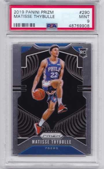 Matisse Thybulle 2019 Prizm PSA 9 