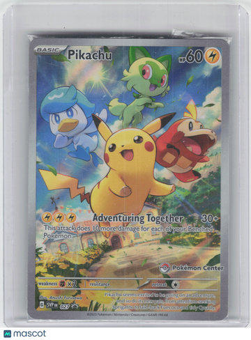 Scarlet & Violet Pikachu (Sealed) #SVP EN 027