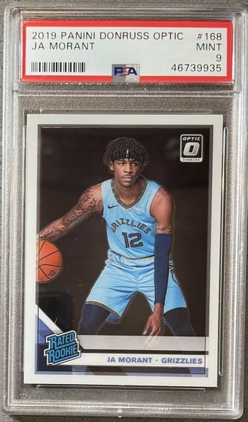 2019-20 Optic JA Morant PSA 9 