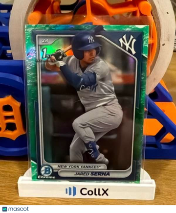2024 Bowman - Chrome Prospects Lunar Glow Refractors Jared Serna #BCP-68