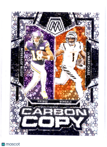 2024 Panini Mosaic Ja'Marr Chase Justin Jefferson #CC-5