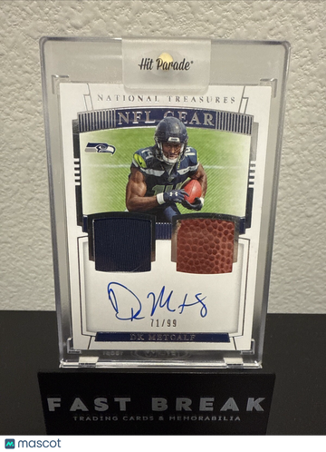 2019 DK Metcalf #RSC-DK Prime / Rookie Panini Authentic