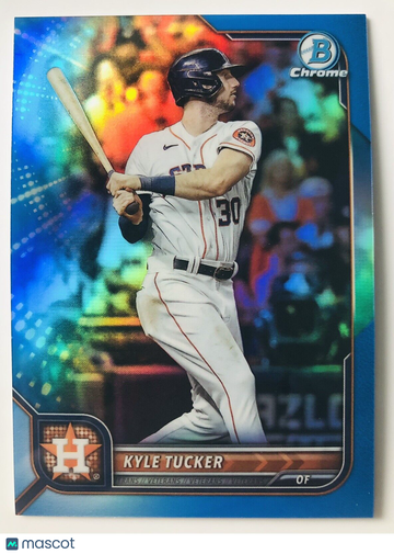KYLE TUCKER 2022 Bowman Chrome #40 BLUE Refractor Parallel SP #088/150 Astros