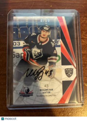 2020 Ethan Werek Not Professionally Graded