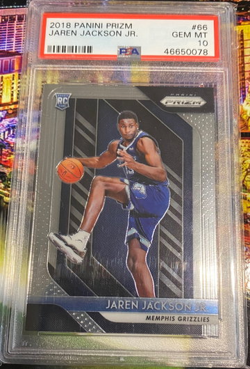 2018 Jaren Jackson jr prizm #66 gem mt 10