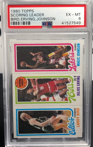 Larry Bird, Julius Erving, Magic Johnson