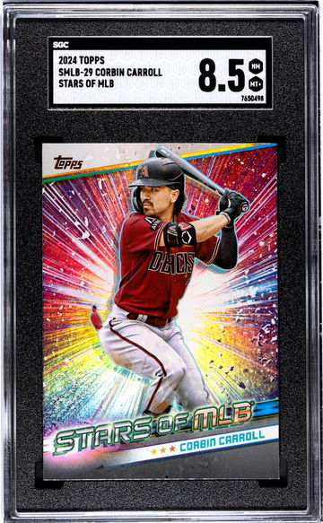 2024 Topps Stars of MLB Corbin Carroll #SMLB-29 SGC 8.5