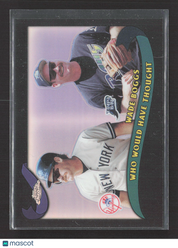 2002 Topps Chrome Wade Boggs #T269 Refractor /100