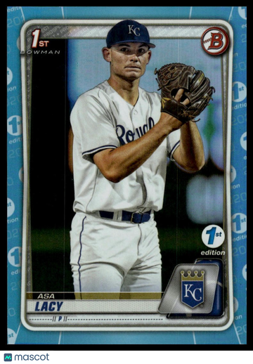 2020 Bowman Draft 1st Edition Asa Lacy #BD-88 Sky Blue