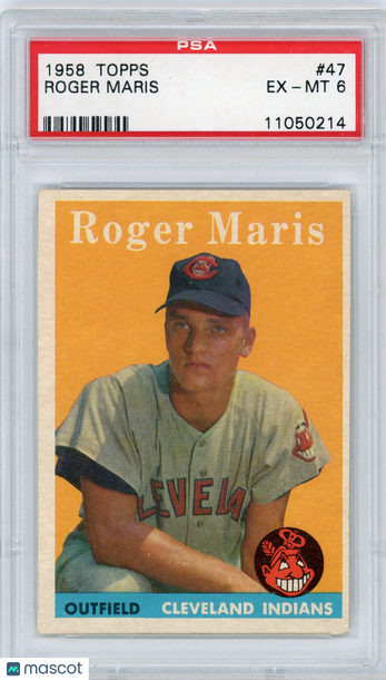 1958 Topps Roger Maris #47 PSA 6