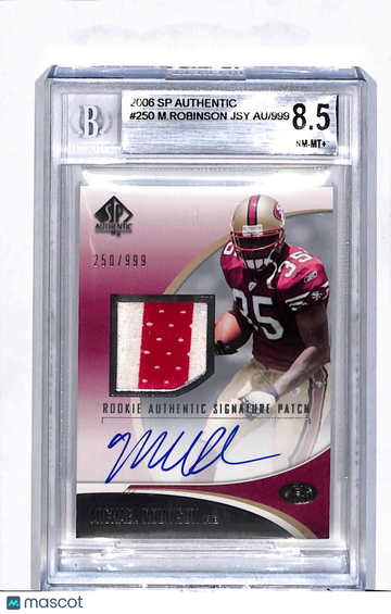 2006 Upper Deck SP Authentic Michael Robinson #250 /999 Patch Memorabilia