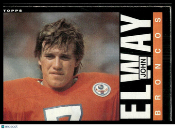 1985 Topps John Elway #238