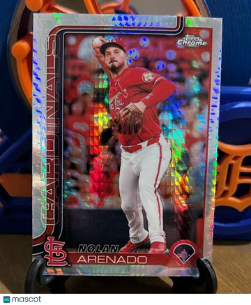 2025 Topps Chrome - Prism Refractors Nolan Arenado #14