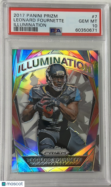 2017 Panini Prizm Illumination Leonard Fournette #7 PSA 10