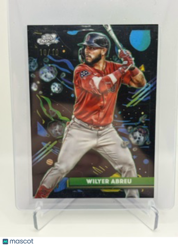 2023 Topps Chrome Cosmic Wilyer Abreu #71 /10