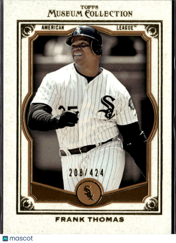 Frank Thomas 2013 Topps Museum Collection Copper /424 Chicago White Sox